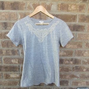 J Crew grey shirt, size small.  C